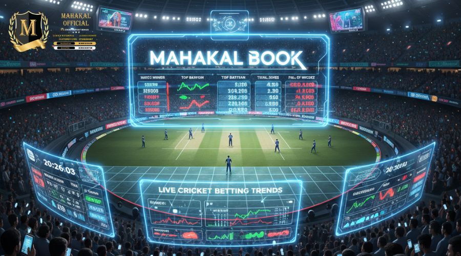 Live Cricket Betting Trends on Mahakal Book in 2026